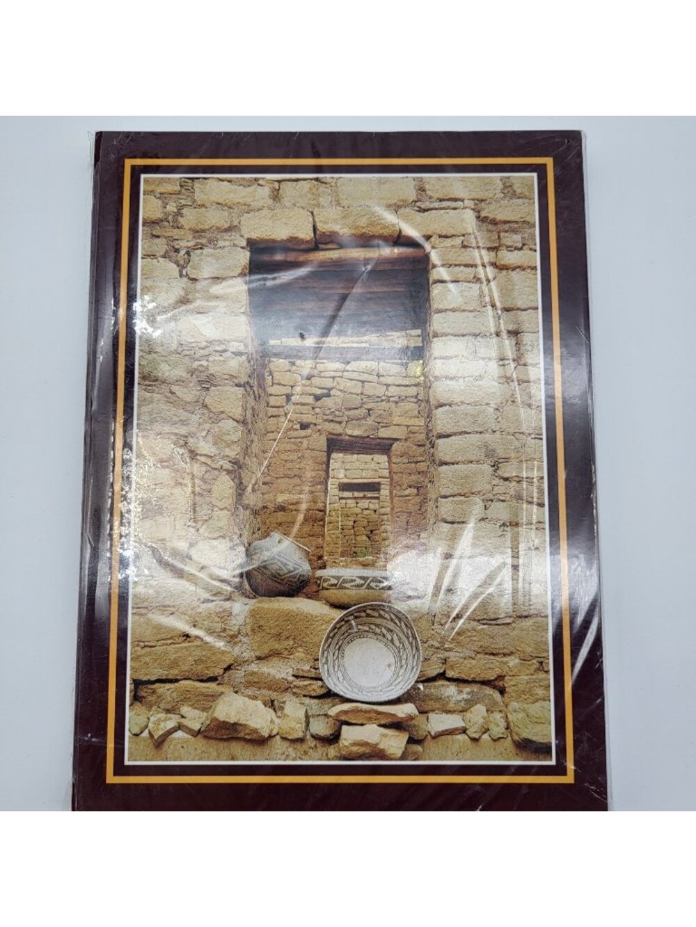 VTG oversize postcards 50 NOS Sealed Jerry Jakka Mesa Verde room tier pottery